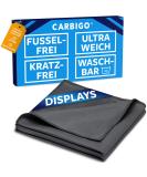Carbigo 210 GSM Profi Microfiber Cloth - Lint-Free Soft Strip-Free Cleaning for Glasses & Screens - Innovative Polishing Cloth 30x30cm (2x) - International Shipping Available - Buy Online on GoSupps.com