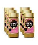 Nescaf Gold Crema Instant Coffee | 6-Pack Arabica (6 x 200g) - Rich Aromatic & Caffeine-Loaded Soluble Coffee - Buy Online on GoSupps.com
