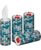 TiShoo Extra Soft 4-Latz Handkerchiefs with Moisturizer | Eco-Friendly | Perfect for Car Home & Travel | 4-Pack in Plastic-Free Packaging - Buy Online on GoSupps.com