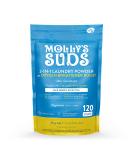 Molly's Suds 2-in-1 Original Laundry Powder - Natural Detergent & Stain Remover | Peppermint & Lemon 120 Loads - Eco-Friendly International Shipping - Buy Online on GoSupps.com