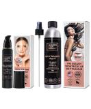 Self Tanner Serum & Dry Oil with Hyaluronic Acid and Organic Oils - Best Sellers for Golden Glow - Buy Online on GoSupps.com