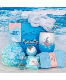 Ocean Bliss Spa Gift Box: Self Care Gifts for Women - Birthday, Get Well, Christmas - for Sister, Best Friends, Mom, Teacher - Buy Online on GoSupps.com