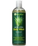 Real Aloe Body Wash with Aloe Vera Essential Oil - 16 Oz | Nourishing & Hydrating Skin Care for All Skin Types | International Shipping Available - Buy Online on GoSupps.com
