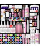 SAVILAND Acrylic Nail Kit with Drill - Complete Professional Set for Beginners | Acrylic Powder Monomer Gel Polish & UV Light | Perfect Gift for Home Salon - Buy Online on GoSupps.com