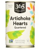 365 by Whole Foods Market  Artichoke Quarters In Water  14.1 Ounce - Buy Online on GoSupps.com
