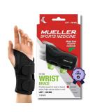 Mueller Greenline Fitted Wrist Brace wrist support black size S/M left S/M Left hand - Buy Online on GoSupps.com
