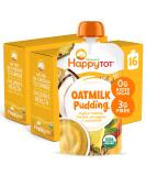 Happy Tot Organics Oatmilk Pudding Stage 4 Toddler Snack - Mango, Pineapple, Coconut Milk (Pack of 16) - Buy Online on GoSupps.com