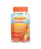 Emergen-C 750mg Vitamin C Gummies for Adults - Immune Support, Gluten Free, 45 Count | Orange, Tangerine & Raspberry Flavors - Buy Online on GoSupps.com