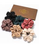 6pcs Lolalet Hair Ties for Women - Soft Elastic Fabric in 6 Colors | Stylish & Comfortable Hair Accessories - Buy Online on GoSupps.com