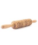 Tuuli Accessories Anti Cellulite Massage Massager Massage Roller with Handle Maderotherapy Made of Wood 40 cm - Buy Online on GoSupps.com