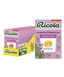 Ricola Alps sage 10 B xli Original Swiss herbal candies with 13 Swiss Alpine herbs & spicy sage sugar-free 10 x 50g vegan Alps sage (10 pack) - Buy Online on GoSupps.com