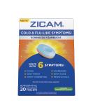 Zicam Cold & Flu Relief with Echinacea & Sambucus - Homeopathic Zinc Tablets Cooling Peppermint Flavor 20 Count | Fast International Shipping - Buy Online on GoSupps.com
