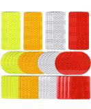 48 Pieces Reflector Stickers - Self-Adhesive Bicycle & Motorcycle Reflectors Security Reflector Straps for Enhanced Safety - Buy Online on GoSupps.com