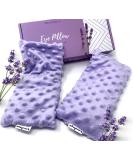 Lavender Eye Pillow: Hot Compress & Weighted Mask for Sleeping, Yoga, & Relaxation - Perfect Birthday Gift for Women - Buy Online on GoSupps.com