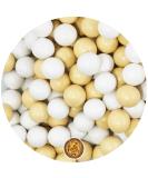One-in 700g Crispy Chocolate Operlen Mix - White Cream Pearl Gloss - Perfect for Weddings Baptisms & Communions - Gourmet Chocolate Balls & Candies - Buy Online on GoSupps.com
