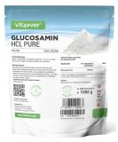 Glucosamin HCL Pure - 1000 g (1 kg) pure powder without additives - from plant -based fermentation - laboratory test - vegan - high -dose - Premium quality - Buy Online on GoSupps.com