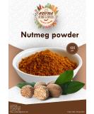Nutmeg Powder | Ground Nutmeg | (Jaiphal | Jaifal | Jatiphal) | Premium Quality |100gm | Natural Nutmeg Powder | Naturally Without additives | Vegan | - Buy Online on GoSupps.com