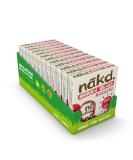 Nakd Berry Bliss Natural Oat Bar - Vegan, Gluten Free, Healthy Snack - 35g x 48 Bars - Buy Online on GoSupps.com