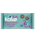Kallo Kids Choco-Coconut Rice Cake Minis 6 x 14g - Delicious and Healthy Snack for Children - Buy Online on GoSupps.com