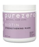 PUREZERO Biotin Strengthening Mask 8oz - Hair Repair and Strengthening Treatment - Buy Online on GoSupps.com