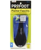 ProFoot Plantar Fasciitis Heel Cup Insoles for Men - Size 8-13 (4 Pairs) - Buy Online on GoSupps.com