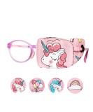 Buy Cotton & Silk Left Eye Eye Patch for Kids - Pink Hair Unicorn Design | Comfortable & Stylish Eye Covering - Buy Online on GoSupps.com