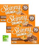 3x Bundle Containing Orange Skinny Crunch Snack Bars With Oerich Inspirational Card - Buy Online on GoSupps.com