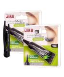 Strip Adhesive Lash Glue with Aloe - Dermatologist Tested Long-Lasting Hold & Precision for a Natural Look - Bundle with Eyebrow Tweezers (Pack of 2 - Buy Online on GoSupps.com