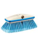 STAR BRITE Premium Medium Wash 8" Brush Head W/Bumper - Dual Connections Fit Either Standard 3/4" Threaded Poles or Extend-A-Brush Handles (Medium) (Blue) (040162) Deluxe 8" Brush Medium - Buy Online on GoSupps.com