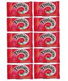 Throaties Strong Original Pastilles for Soft Soothing with Honey & Menthol X 10 - Buy Online on GoSupps.com