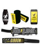 Gibbon Slacklines Jibline with Treewear Black | Advanced Trickline Set with Ratchet Protection | Perfect for Leisure Activities - Buy Online on GoSupps.com