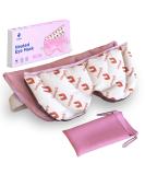Zomaple Heated Eye Mask for Dry Eyes | Reusable Moist Heat Compress | Soothing Warm Compress for Relief from Stye & Blepharitis | Microwavable Rose Gold Design - Buy Online on GoSupps.com