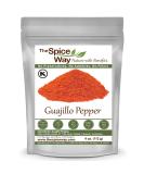 The Spice Way Guajillo Pepper Powder - 4 oz | Authentic Mexican Cooking Ingredient - Buy Online on GoSupps.com