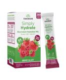 Swanson Simply Hydrate Electrolyte Mix - Sugar-Free Berry Blast - 30 Packets | Advanced Electrolyte Blend for Hydration On-the-Go - Buy Online on GoSupps.com