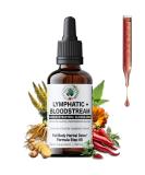 Blood Cleanse Lymphatic Flush Detox - 2 oz Tincture (59 Servings) for Optimal Health - Buy Online on GoSupps.com