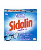 Sidolin glasses cleaning cloths (50 pieces) moist cleaning towels for glasses displays screens cleaning effortless and lint -free optimal for 50 pieces (1 Pack) - Buy Online on GoSupps.com
