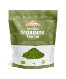 Organic Moringa Oleifera Leaf Powder - Premium Quality - 1kg. Bio Natural and Pure. Leaves Picked from the Moringa Oleifera Plant. NaturaleBio 1 kg (Pack of 1) - Buy Online on GoSupps.com