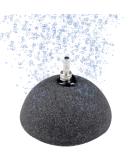 Aquarium Air Stone 10cm Hemisphere | Bubbler Stone for Aquarium Pump | Hydropnik Soda Air Bubbles - Buy Online on GoSupps.com
