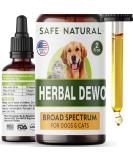 TwoFurFinds Liquid Herbal Cleanse for Cats & Dogs - Homeopathic Parasite Control - USA-Sourced Ingredients - 2oz - Buy Online on GoSupps.com