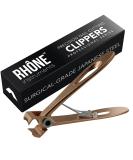 Rhne Instruments Nail Clippers 420J2 Surgical Grade Steel | Extra-Wide Jaw for Thick Nails | Professional Heavy-Duty Clippers for Manicure and Pedicure - Bronze - Buy Online on GoSupps.com