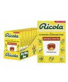Ricola original herbs 10 B xli Swiss herbal candy with 13 Swiss Alpine herbs & menthol sugar-free comfortably good 10 x 50g vegan - Buy Online on GoSupps.com