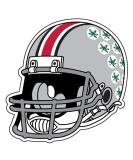 Craftique Ohio State Magnet (Buckeye Helmet Magnet (3''4.5''9''), 9 in) - Buy Online on GoSupps.com