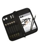 16 Piece Drawing and Sketching Pencil Set with Zippered Carrying Case - Buy Online on GoSupps.com
