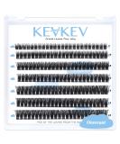 84 Pcs Cluster Lashes DIY Eyelash Extensions | D-Mix (8-16mm) Overcast - Buy Online on GoSupps.com