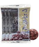 KC Commerce Sweetened Red Bean Paste - Adzuki Beans Japanese Mochi Rice Cake Sweets Anko 14.11oz (Coarse) Pack of 3 - VEGAN & GLUTEN-FREE - NO PRESERVATIVES, NO-MSG, NON-GMO - Buy Online on GoSupps.com