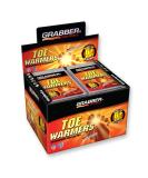 Grabber Toe Warmers - Long Lasting Safe Natural Odorless Air Activated Warmers - Up to 6 Hours of Heat - 40 Pair - Buy Online on GoSupps.com