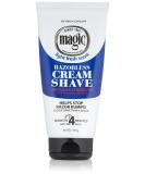 SoftSheen-Carson Magic Razorless Shaving Cream for Men - 6 oz Hair Removal Depilatory Cream - Regular Strength, Works in 4 Minutes - No Razor Needed - Buy Online on GoSupps.com