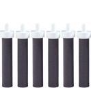 Brita Water Bottle Replacement Water Bottle Filters  Black  6 Count 6 Count (Pack of 1) - Buy Online on GoSupps.com