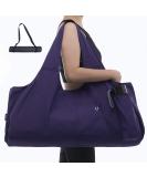 Uhawi Large Purple Yoga Mat Bag with 4 Pockets and Carrying Strap - Lightweight & Durable - Buy Online on GoSupps.com