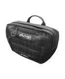 Kurgo RSG Saddle Bag for Dogs - Black | Compatible with RSG Harnesses & Belts | Two Zippered Pockets - Buy Online on GoSupps.com